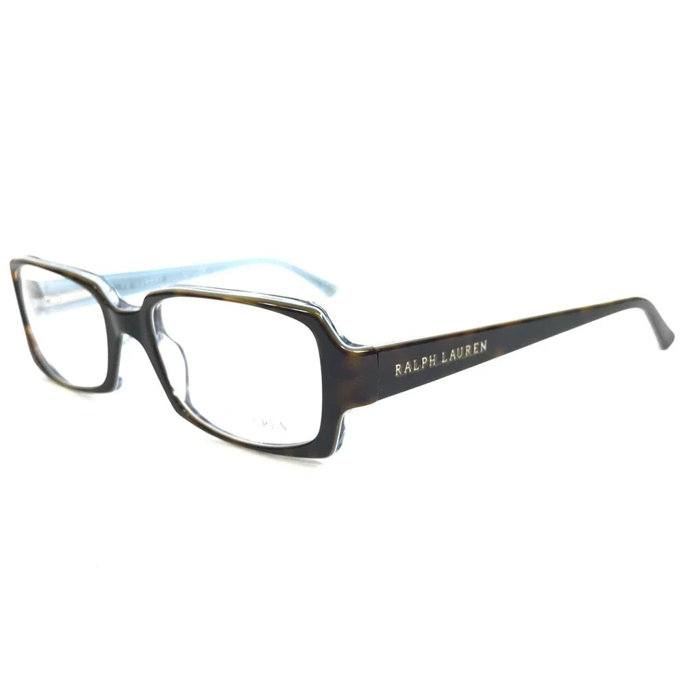 Ralph Lauren Eyeglasses Frame RL6033 5211 Havana Brown Sky Blue 50-17-135